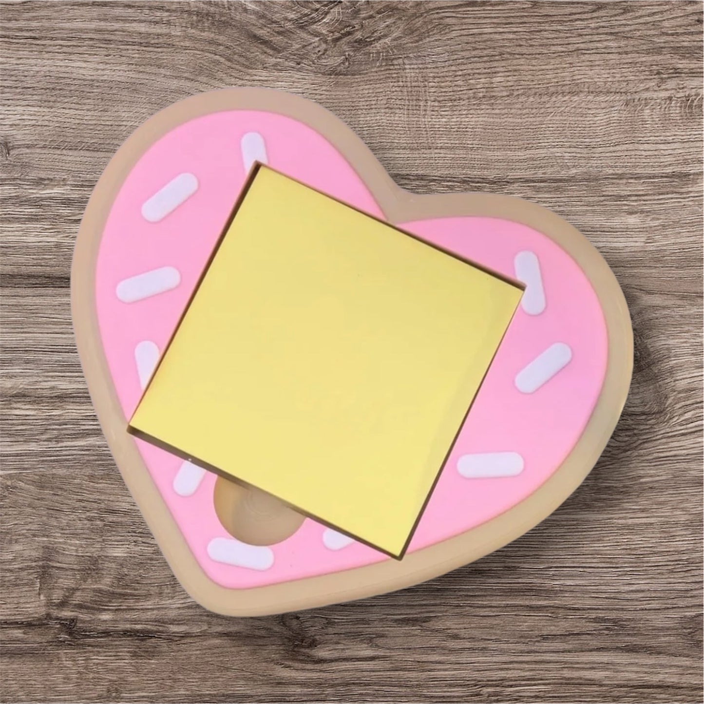 Sugar Cookie w/ Sprinkles Sticky Note Holder