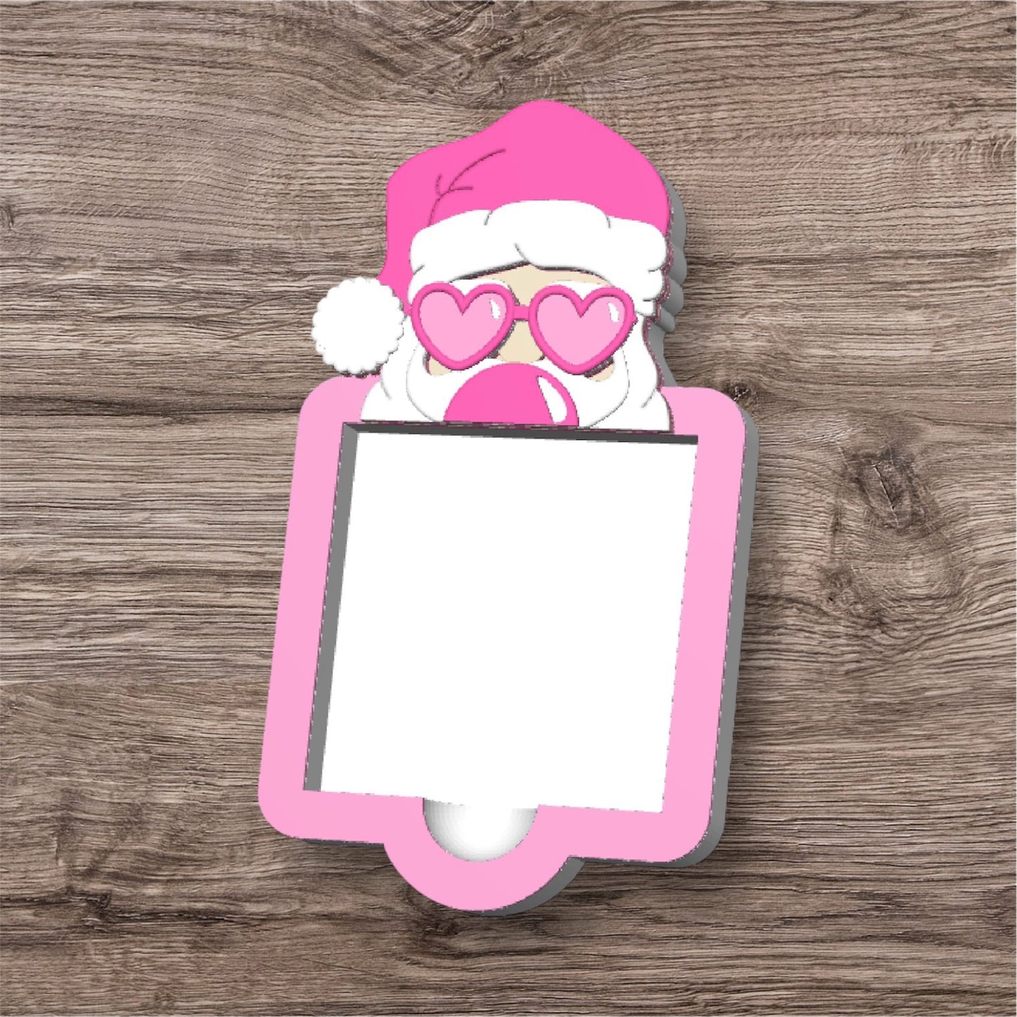 Sassy Santa Sticky Note Holder
