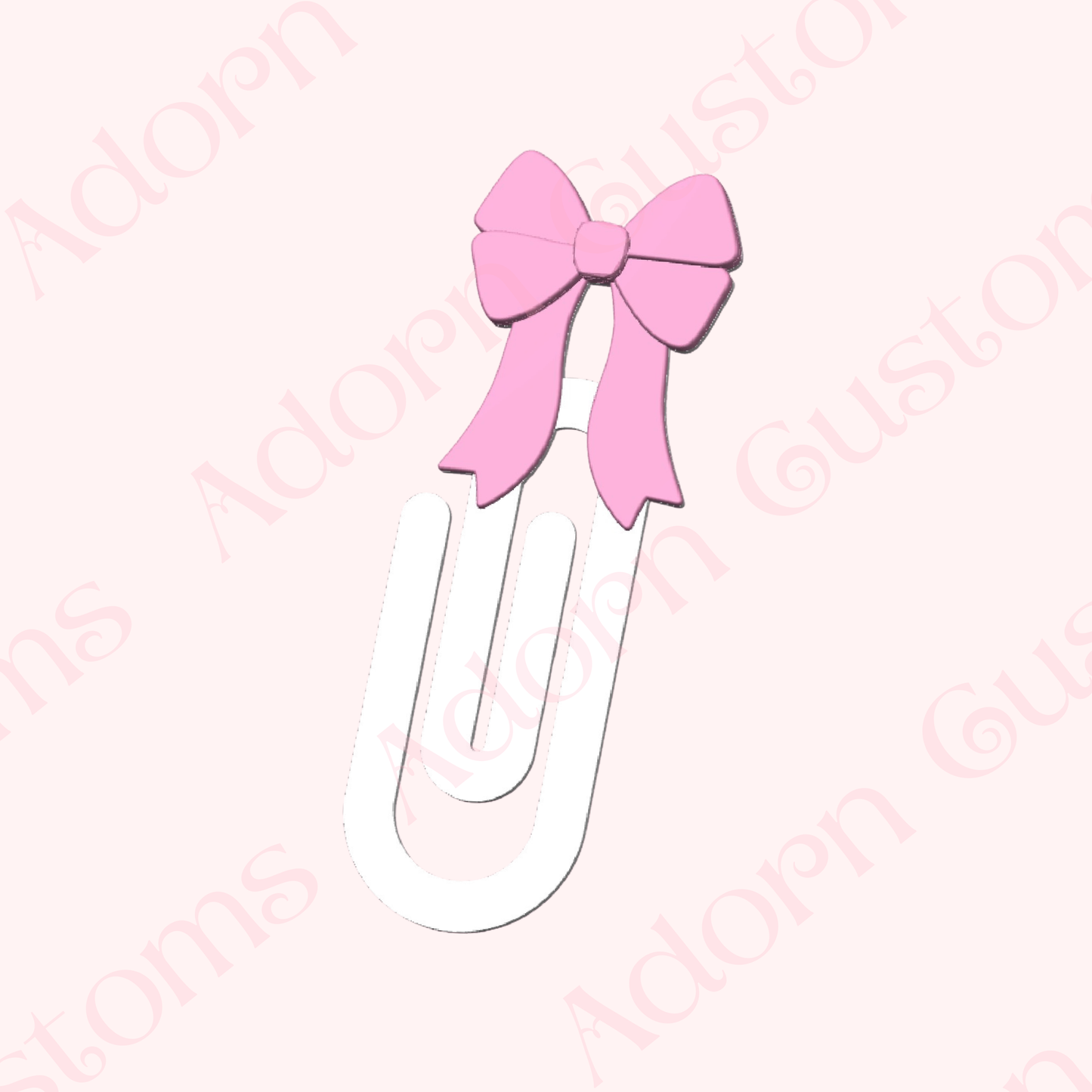 Coquette Bow Jumbo Paper Clip