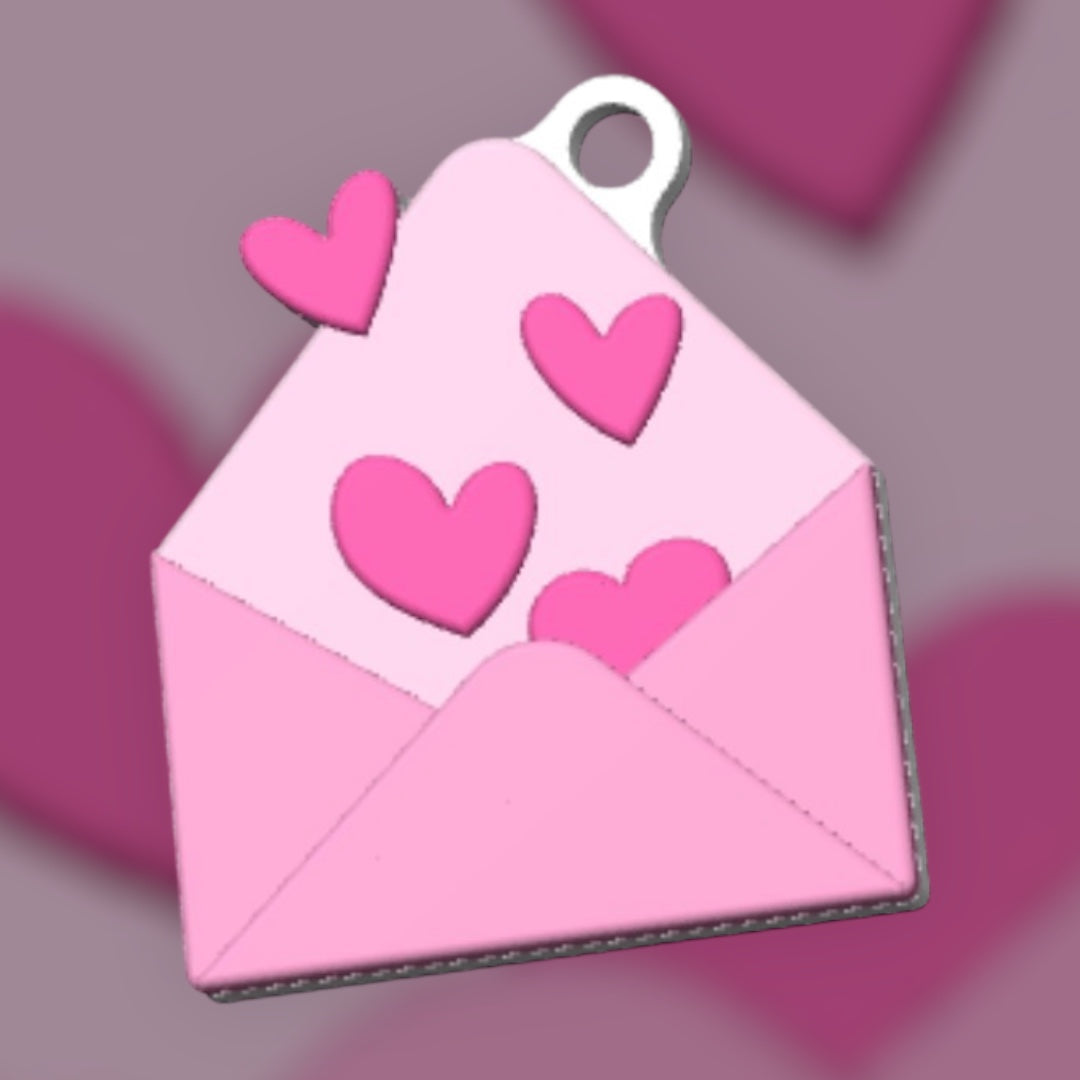 Love Letter NFC Keychain