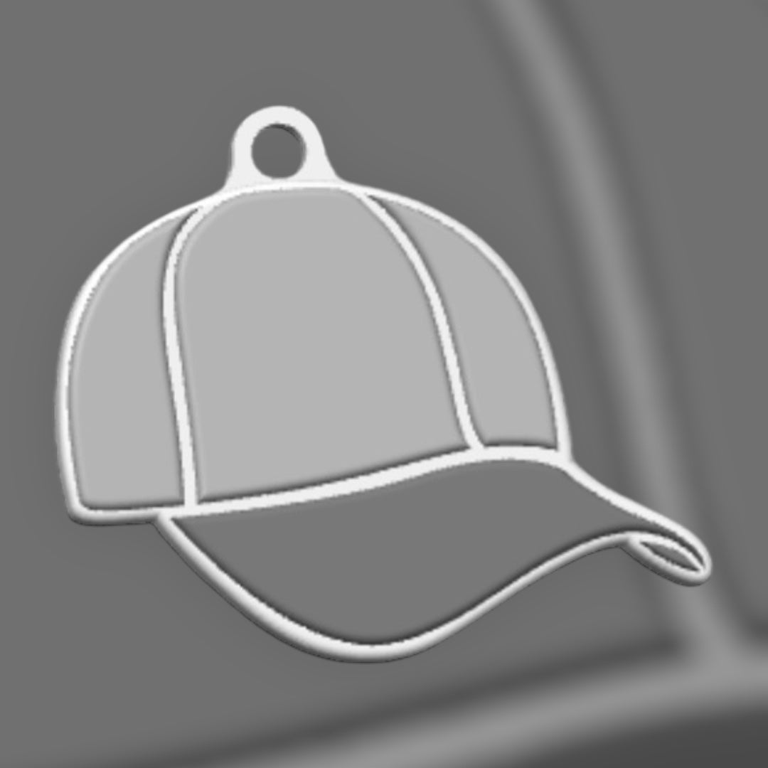 Hat NFC Keychain