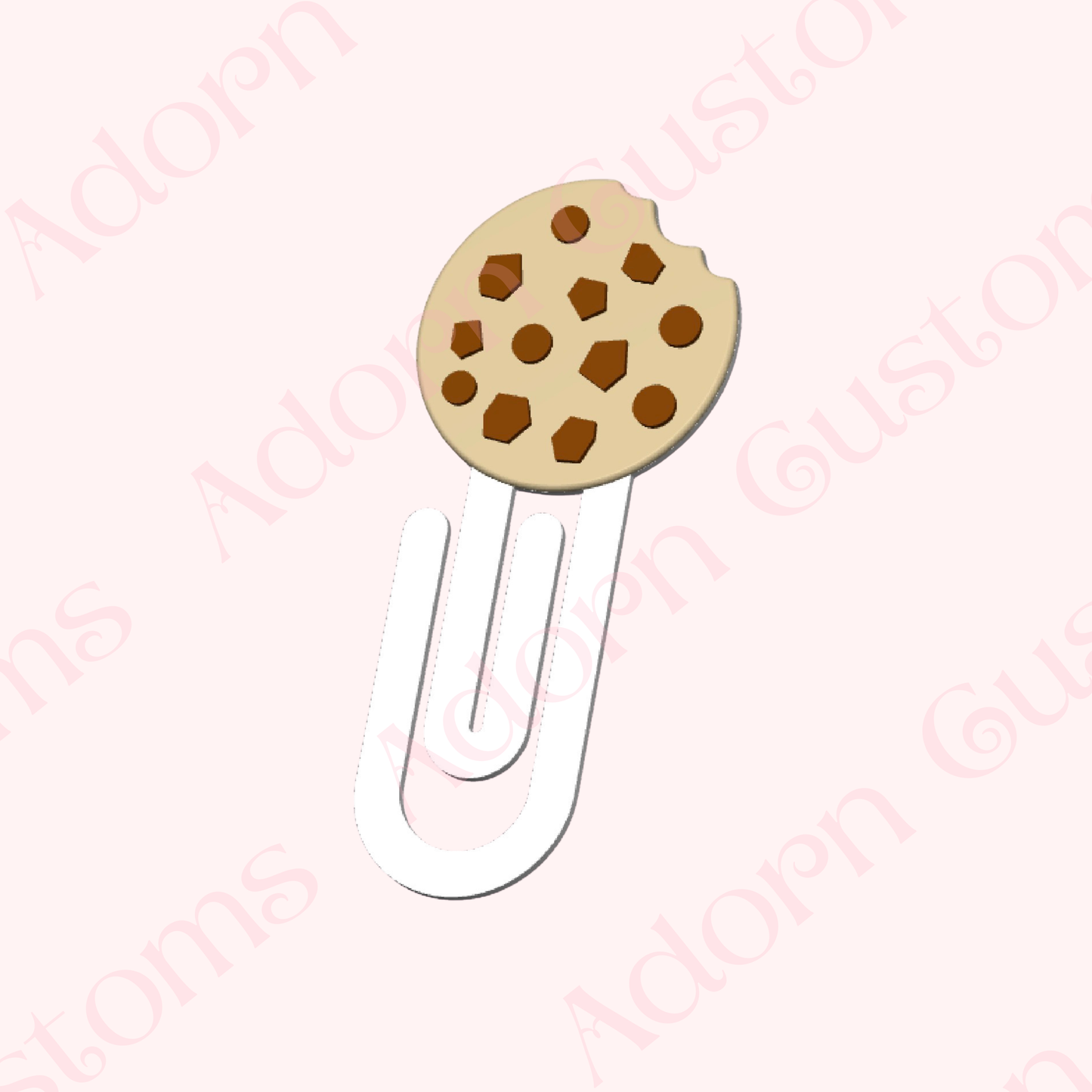 Chocolate Chip Cookie Jumbo Paper Clip