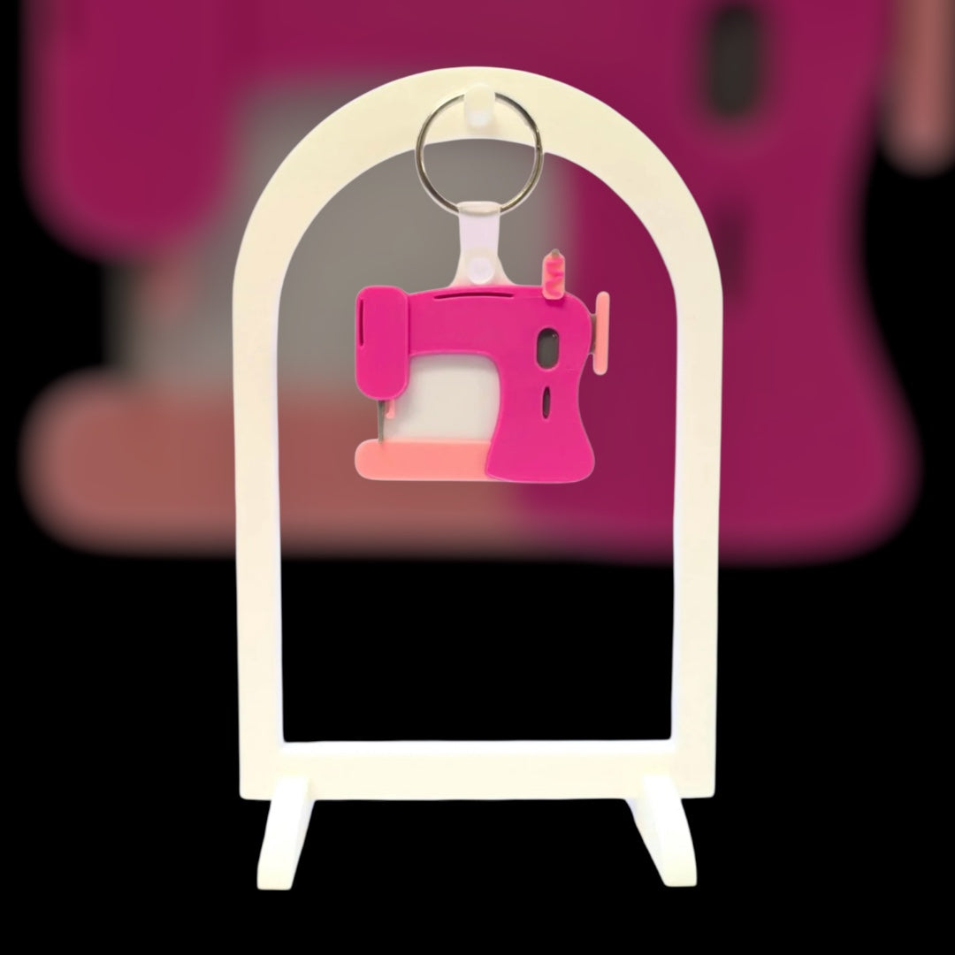 Sewing Machine NFC Keychain