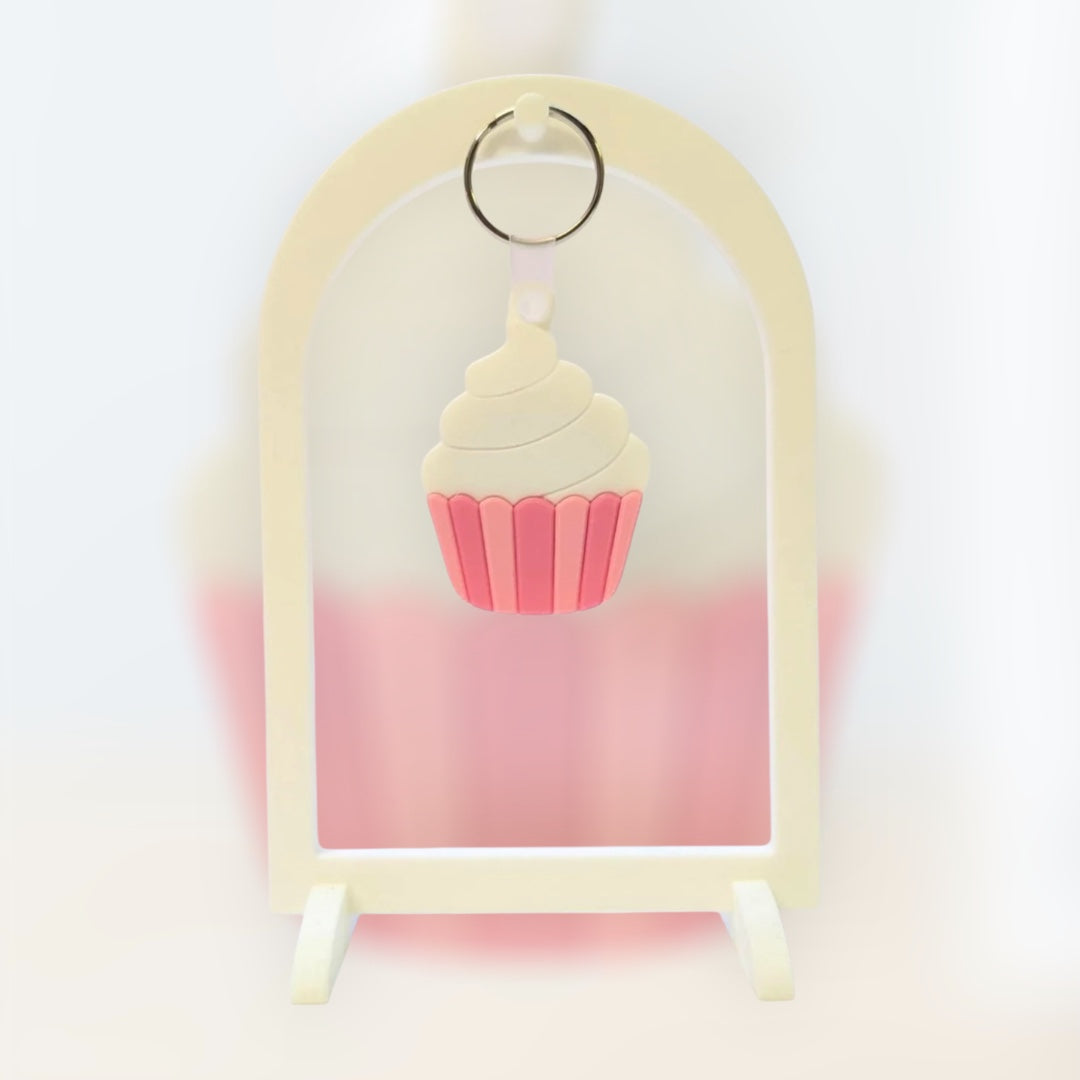 Cupcake NFC Keychain