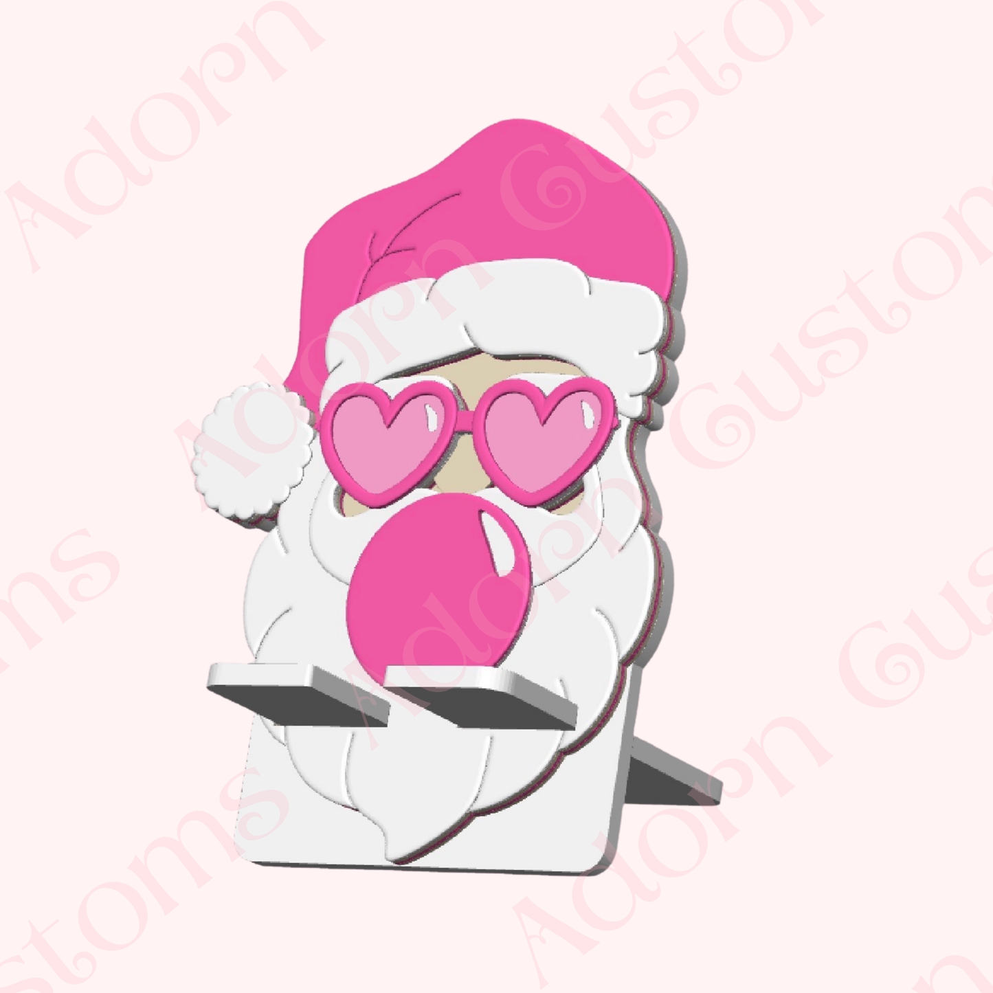 Sassy Santa Phone Stand