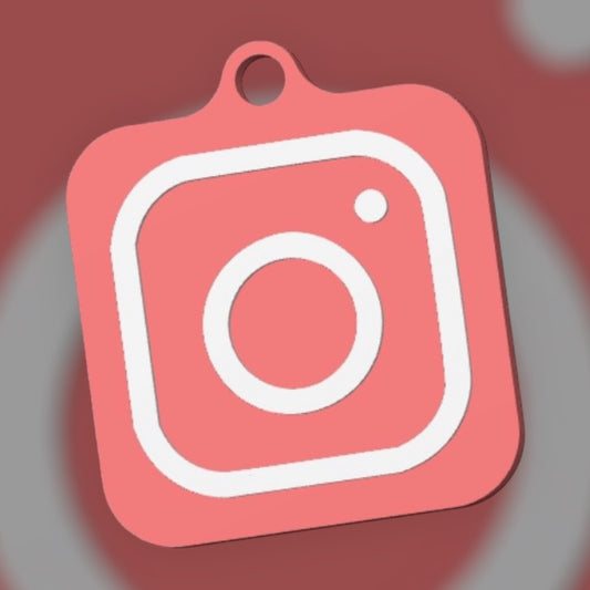 Instagram NFC Keychain