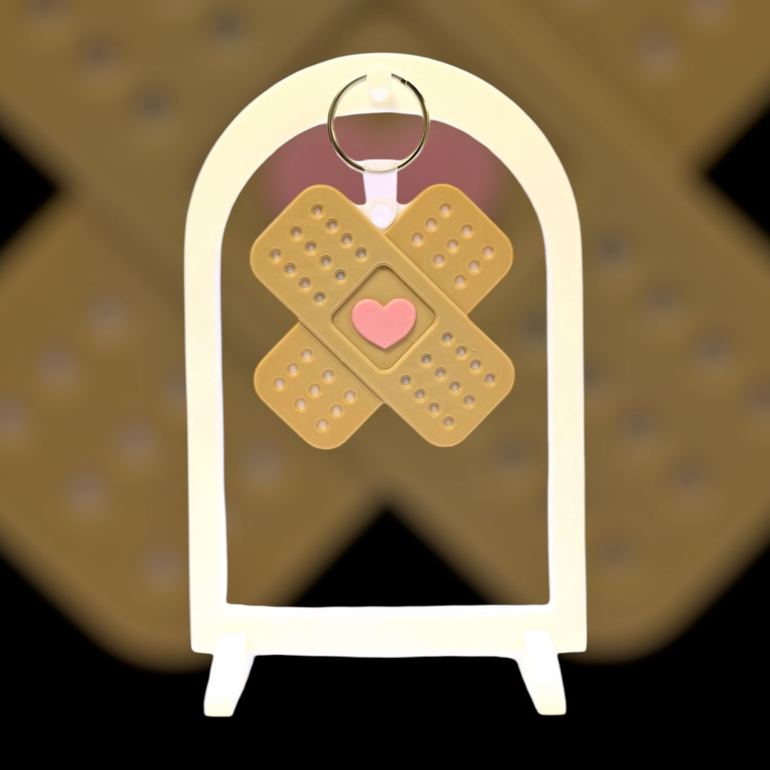 Bandaid NFC Keychain