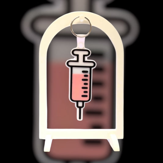 Syringe NFC Keychain