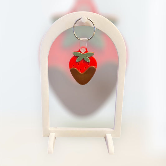 Chocolate Strawberry NFC Keychain