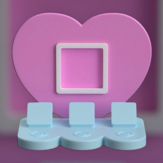 Heart w/ Square NFC Stand