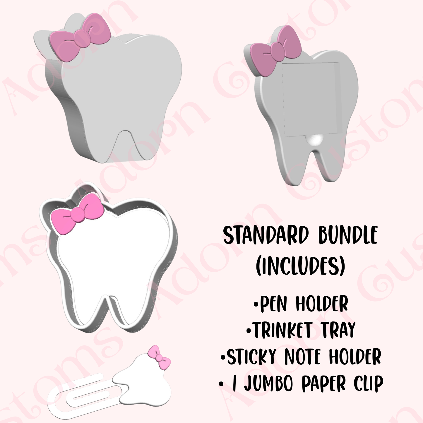 Tooth w/ Bow Bundle