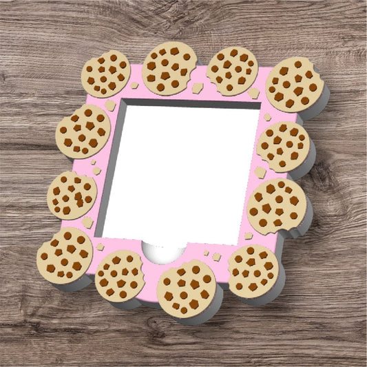 Chocolate Chip Cookie Sticky Note Holder