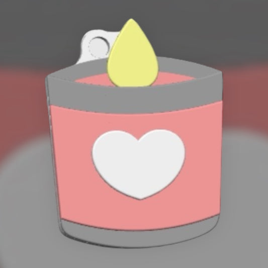 Candle NFC Keychain