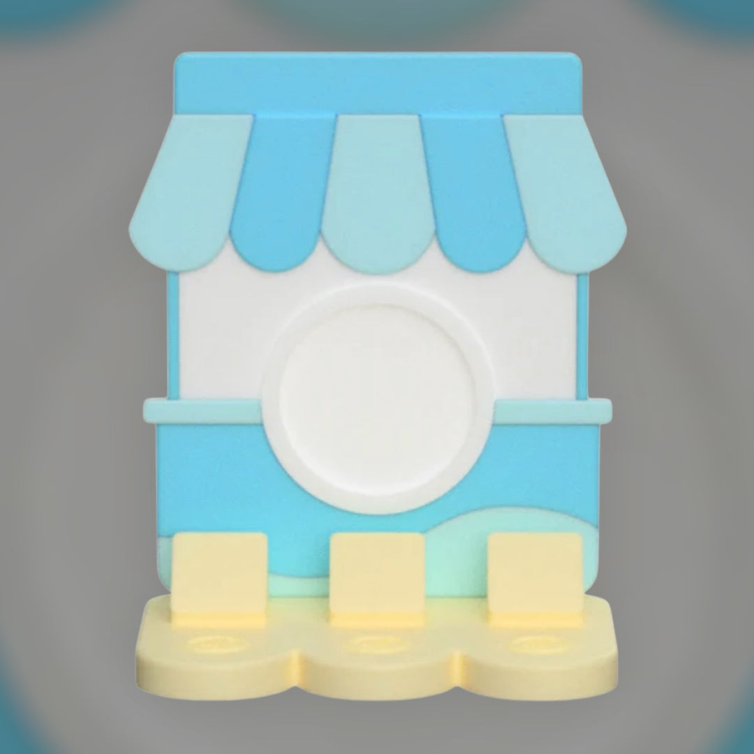 Vendor Cart w/ Circle NFC Stand