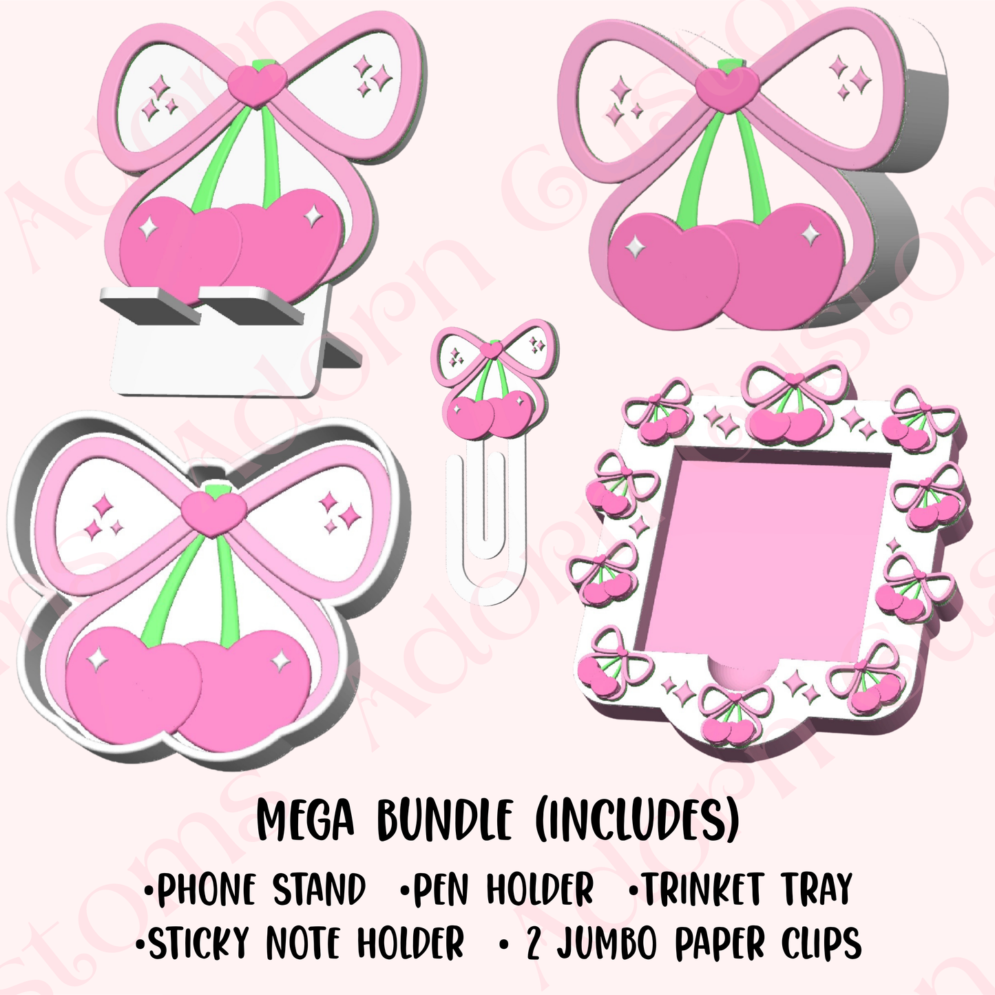 Cherry Bow Bundle