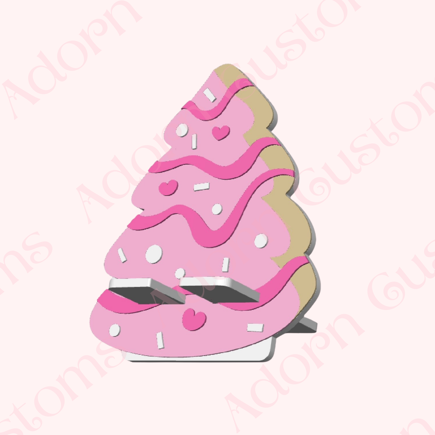 Christmas Tree Cake Phone Stand