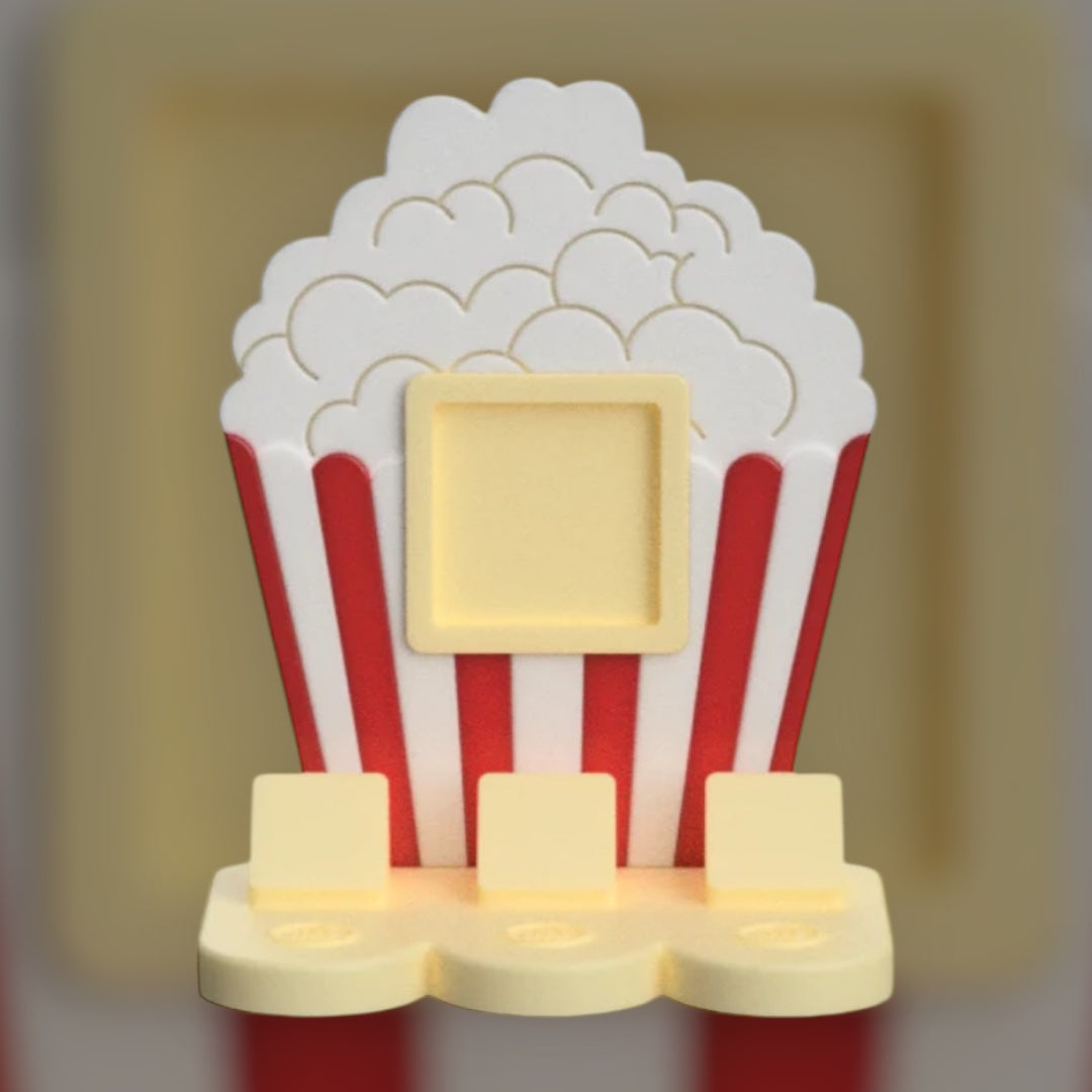 Popcorn w/ Square NFC Stand