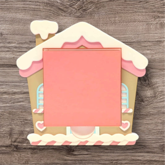 Gingerbread House Sticky Note Holder