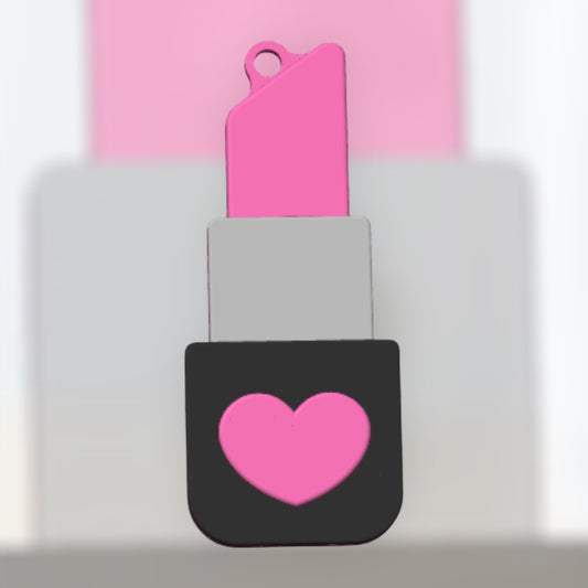 Lipstick NFC Keychain