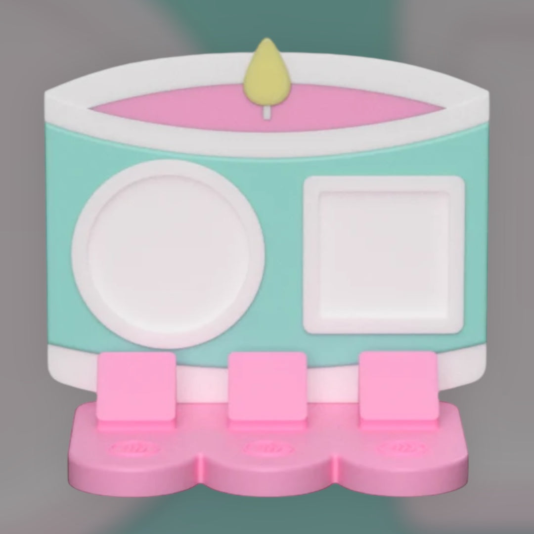 Candle w/ One Wick NFC Stand