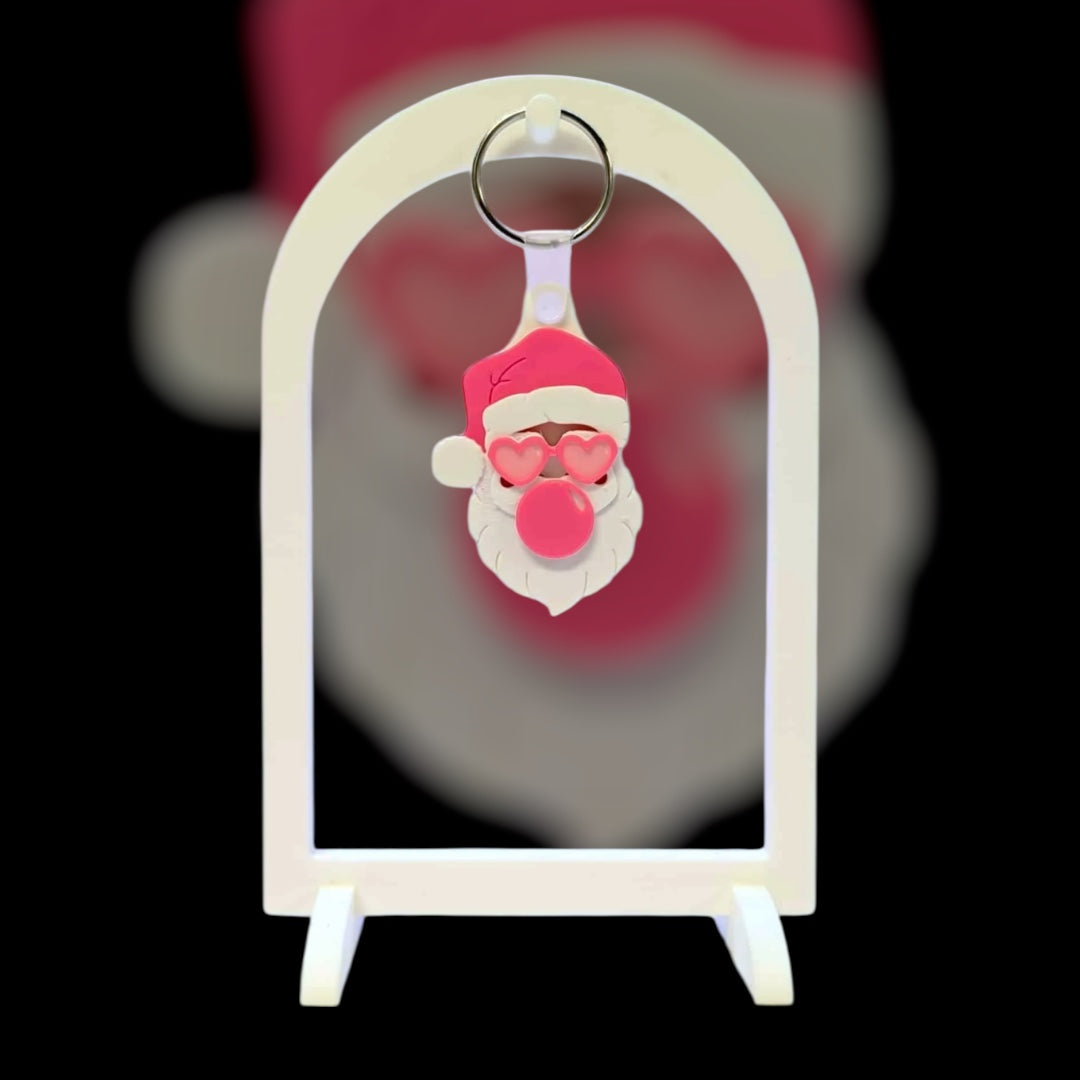 Sassy Santa NFC Keychain