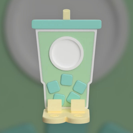 Loaded Tea Cup w/ Circle NFC Stand