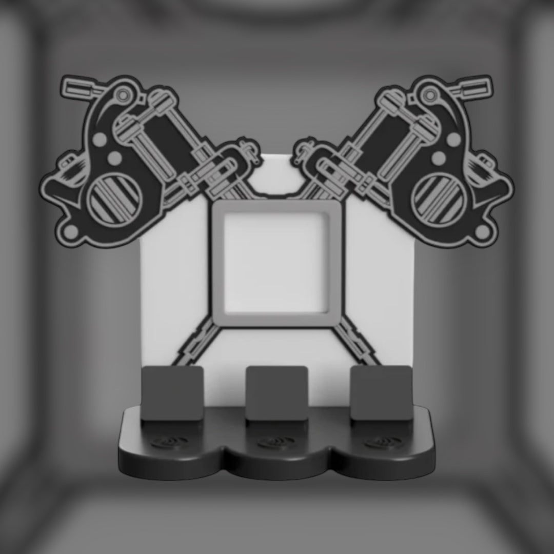 Tattoo Gun w/ Square NFC Stand