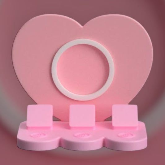 Heart w/ Circle NFC Stand
