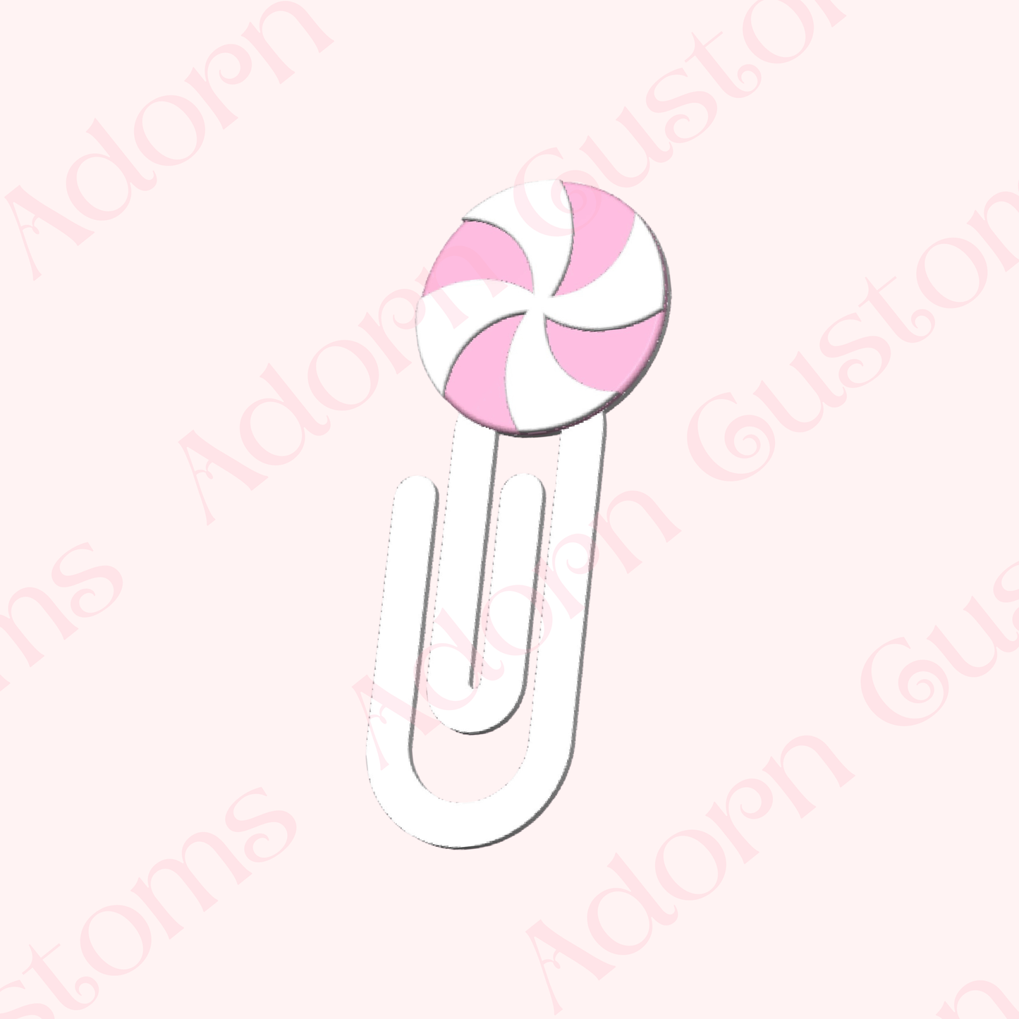 Swirl Candy Jumbo Paper Clip