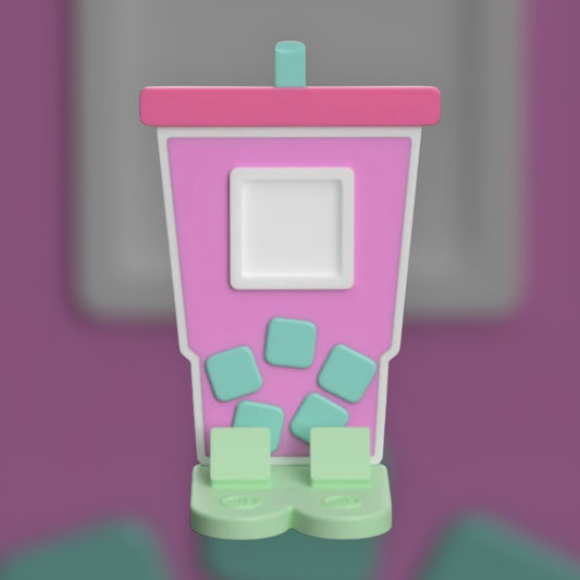 Loaded Tea Cup w/ Square NFC Stand