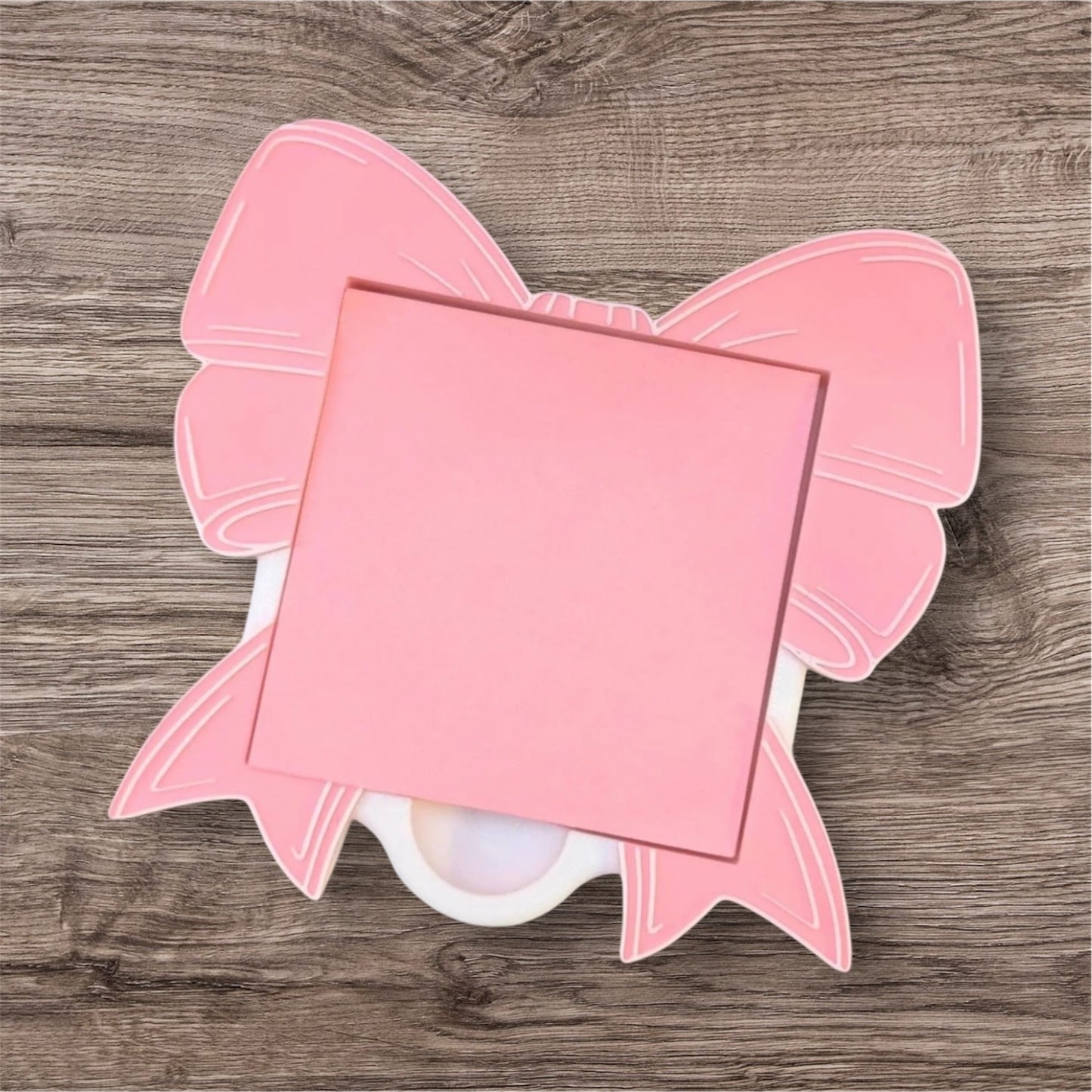Coquette Bow Sticky Note Holder