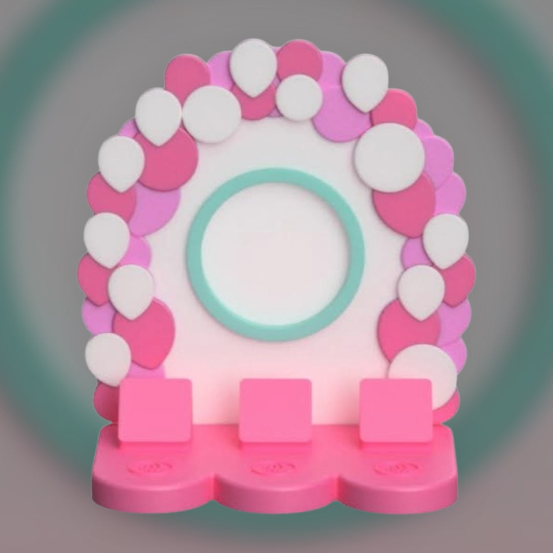 Balloon Arch w/ Circle NFC Stand