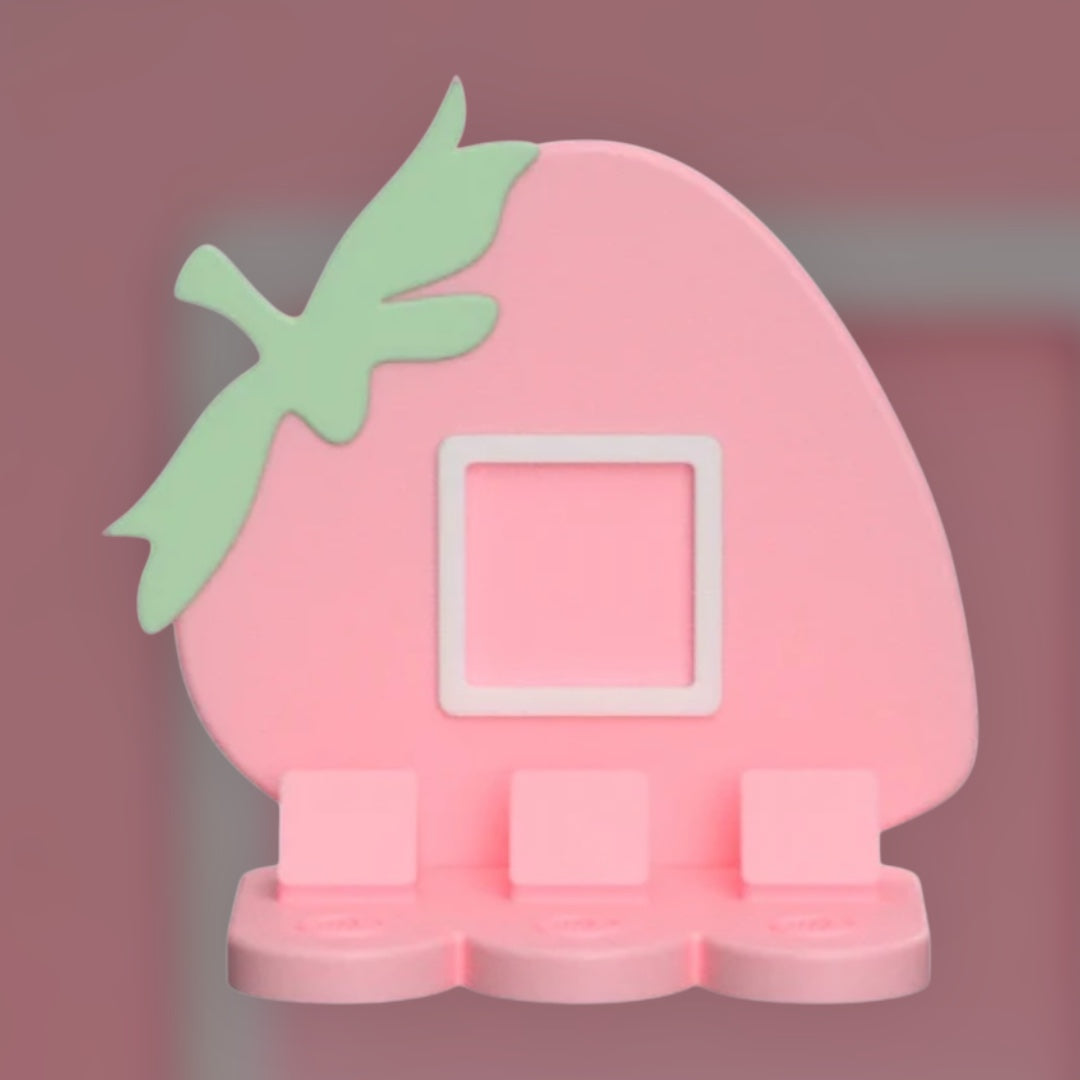 Strawberry w/ Square NFC Stand