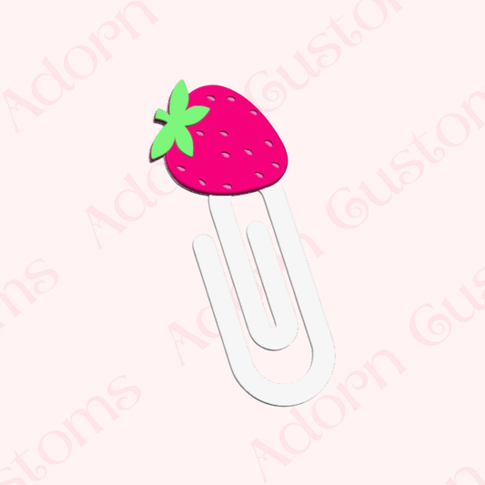 Strawberry Jumbo Paper Clip