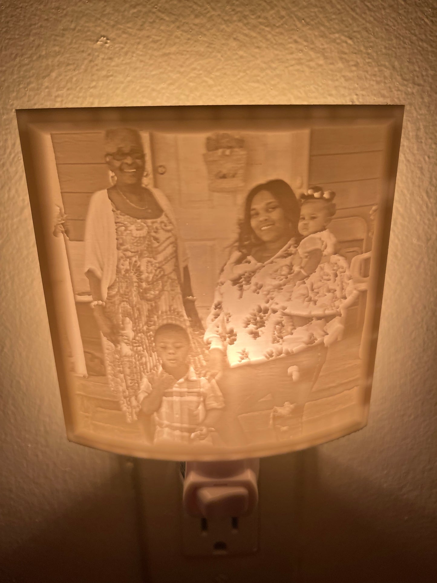 Custom 3D Night Light (Lithophane)