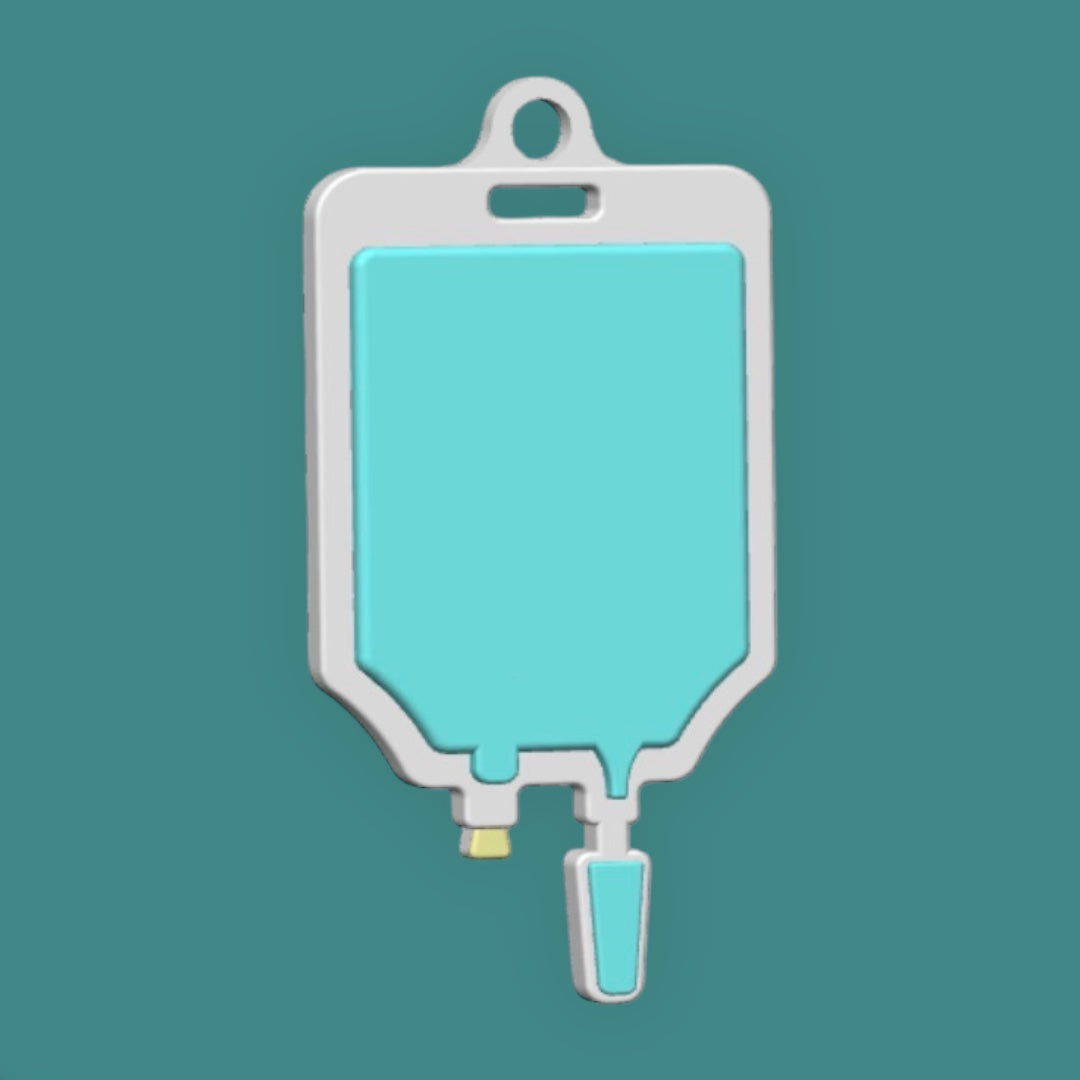 IV Bag NFC Keychain