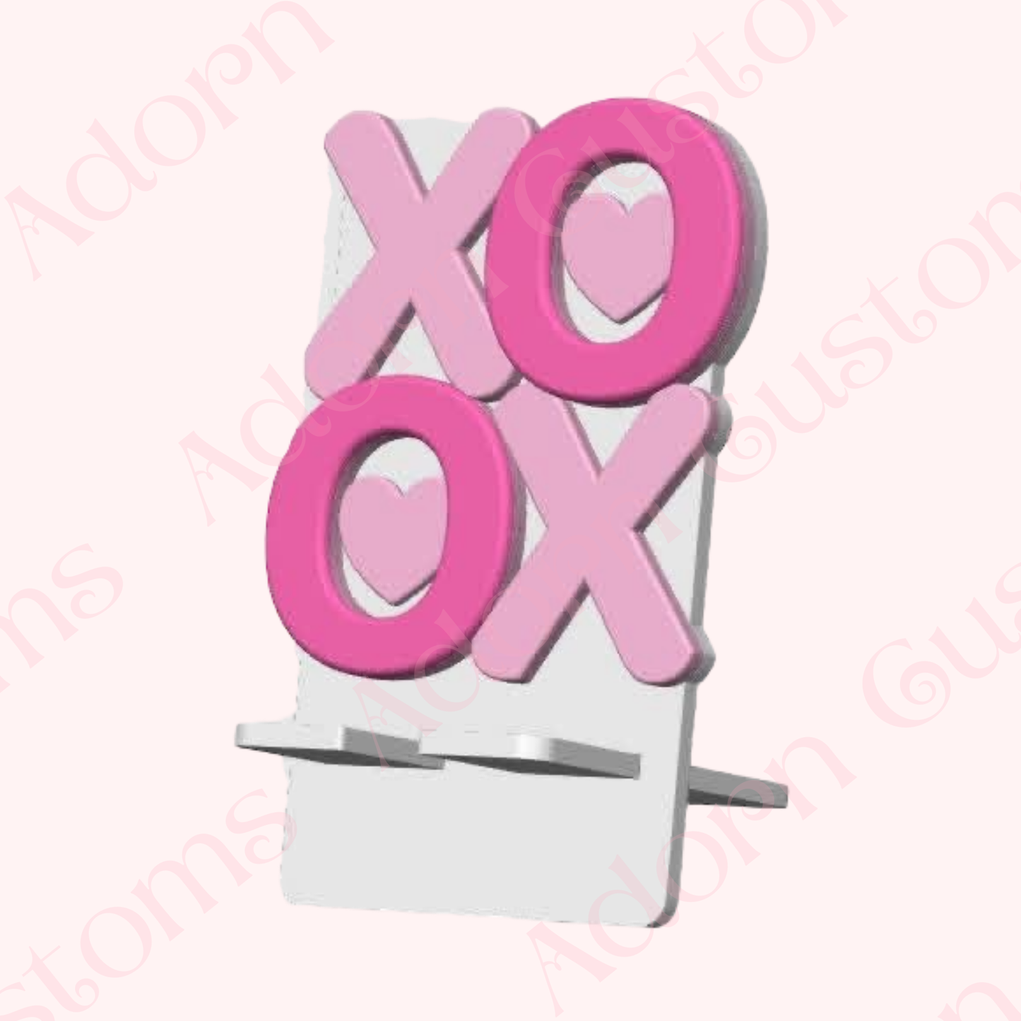 XO Hugs and Kisses Phone Stand