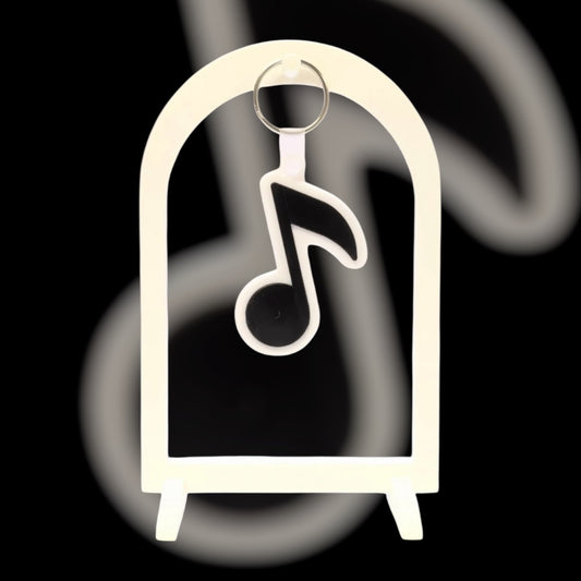 Music Note NFC Keychain