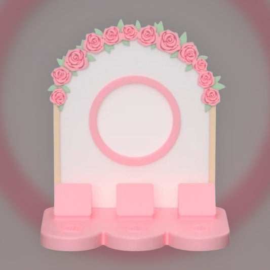 Rose Arch w/ Circle NFC Stand