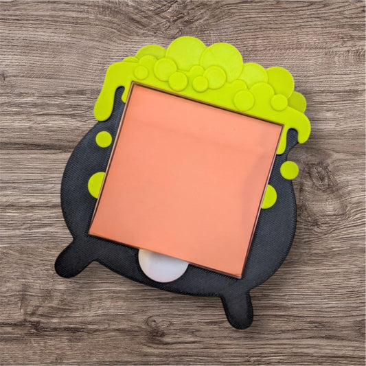 Halloween Cauldron Sticky Note Holder