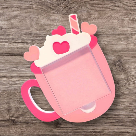 Coffee Cup Sticky Note Holder