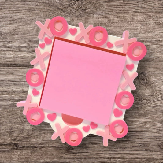XO Hugs & Kisses Sticky Note Holder