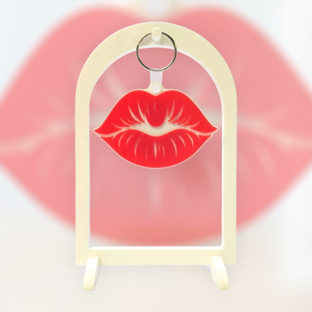 Lips NFC Keychain