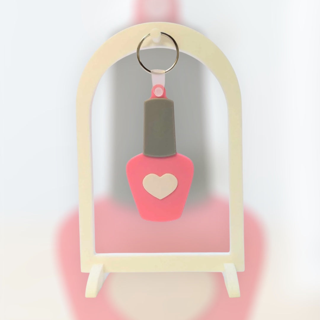 Nail Polish NFC Keychain