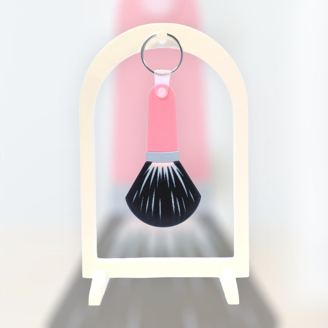 Make-up Brush NFC Keychain