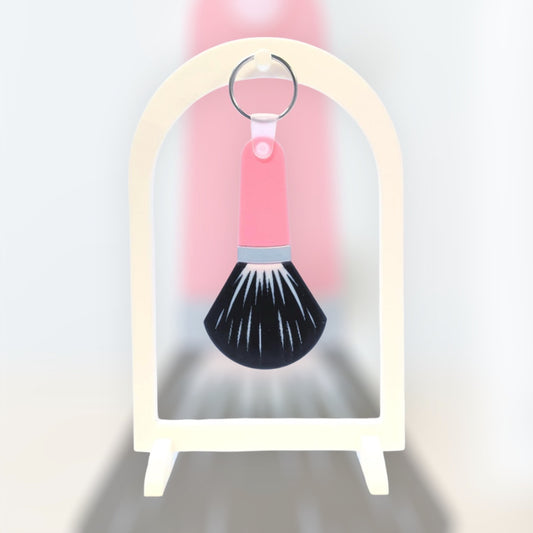 Make-up Brush NFC Keychain